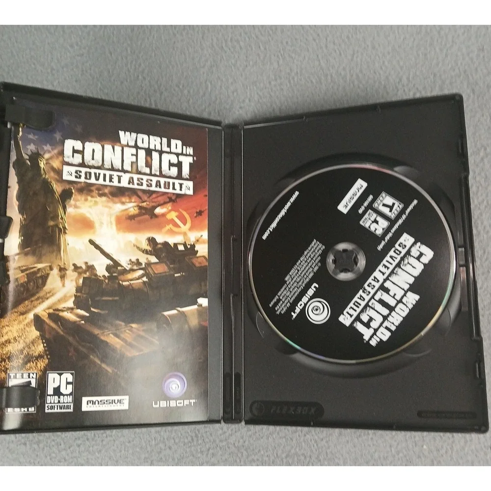 World in Conflict Soviet Assault PC Video Game 2009 DVD-ROM Complete Edition